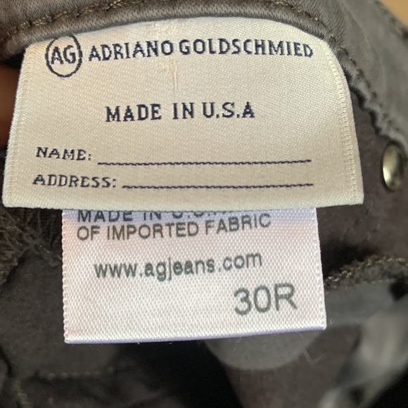 AG Adriano Goldschmied Grey Jeans - Picture 6 of 7